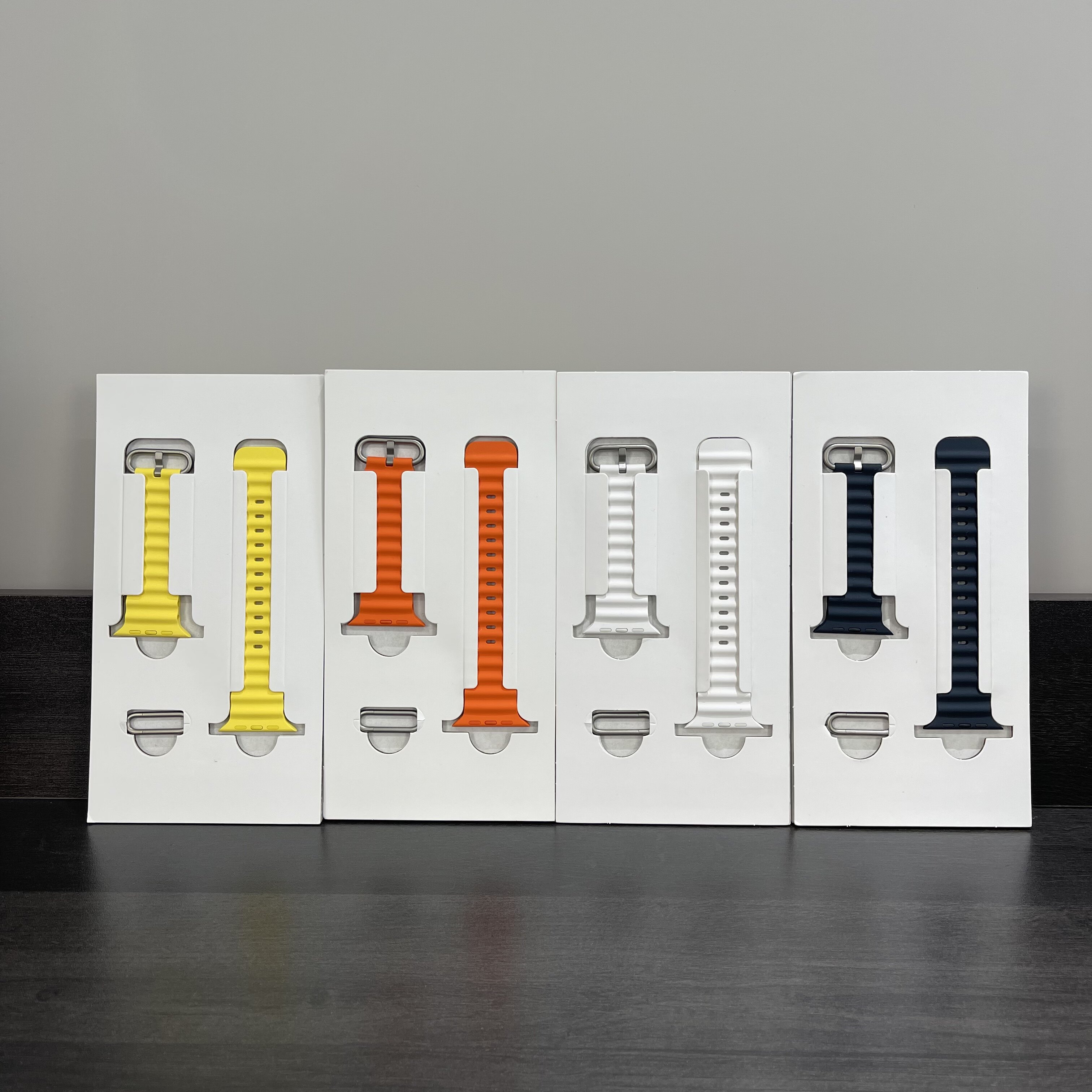 适用于AppleWatch Ultra1代2代海洋硅胶氟橡胶S10/S9运动原装腕带