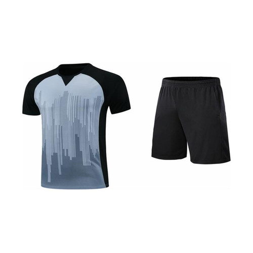 新款专业篮球裁判服个性定制速干透气团队排羽毛球裁判服短袖套装