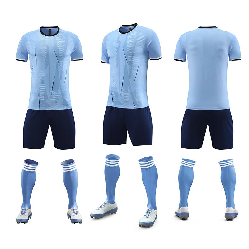 足球服套装男比赛训练队服定制球服羽毛球服乒乓球运动套装排球衣