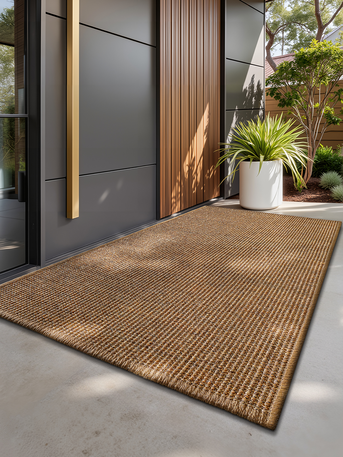 大江剑麻地垫入户门垫耐磨除尘进门脚垫豪宅门口免洗地毯2025新款