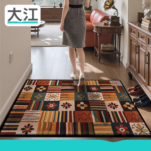 大江美式复古入户门口地垫