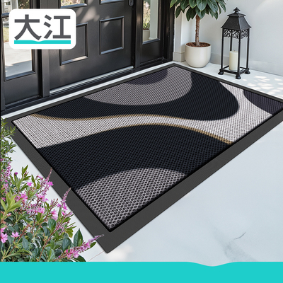 大江豪宅别墅大门口入户门地垫