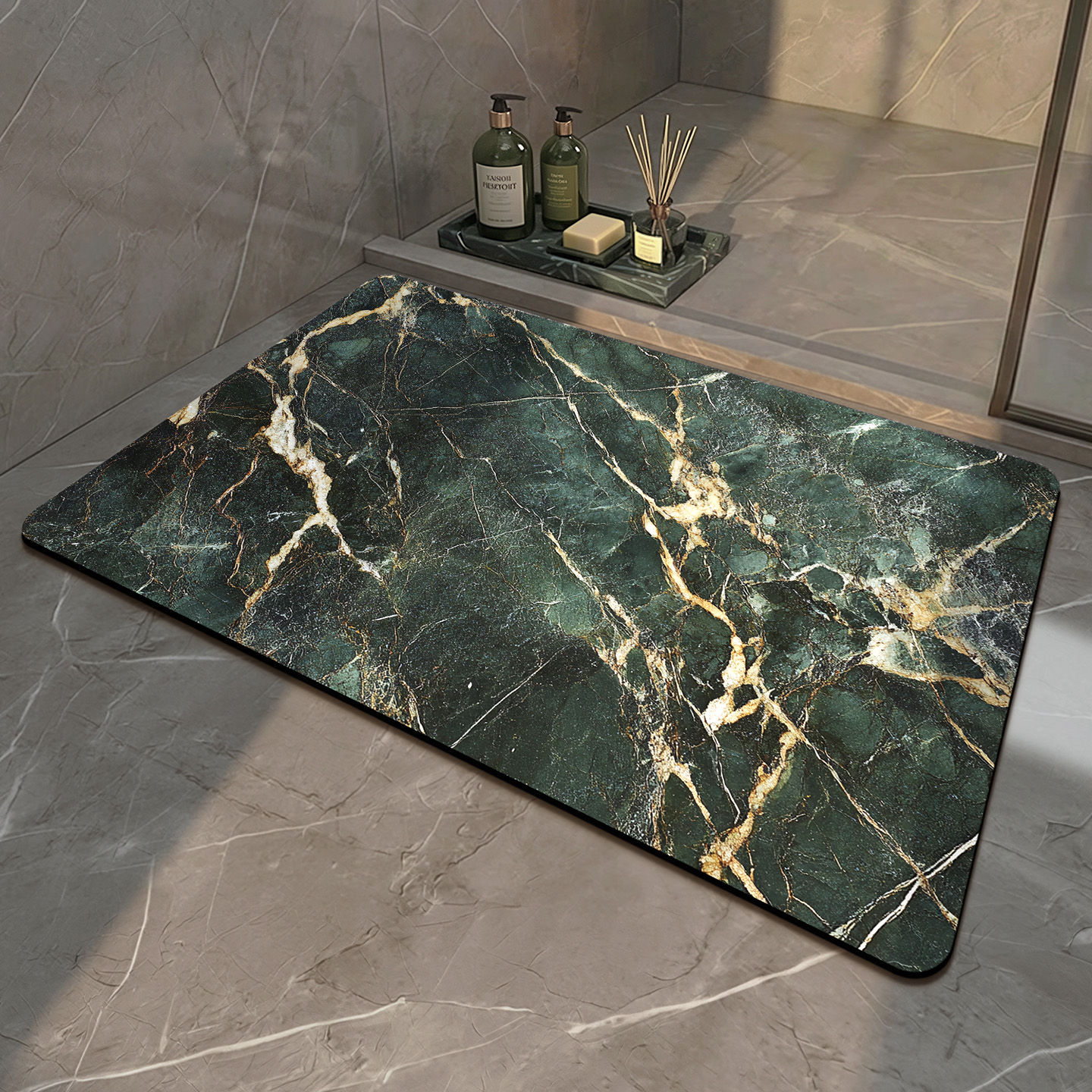 大江浴室吸水速干防滑地垫