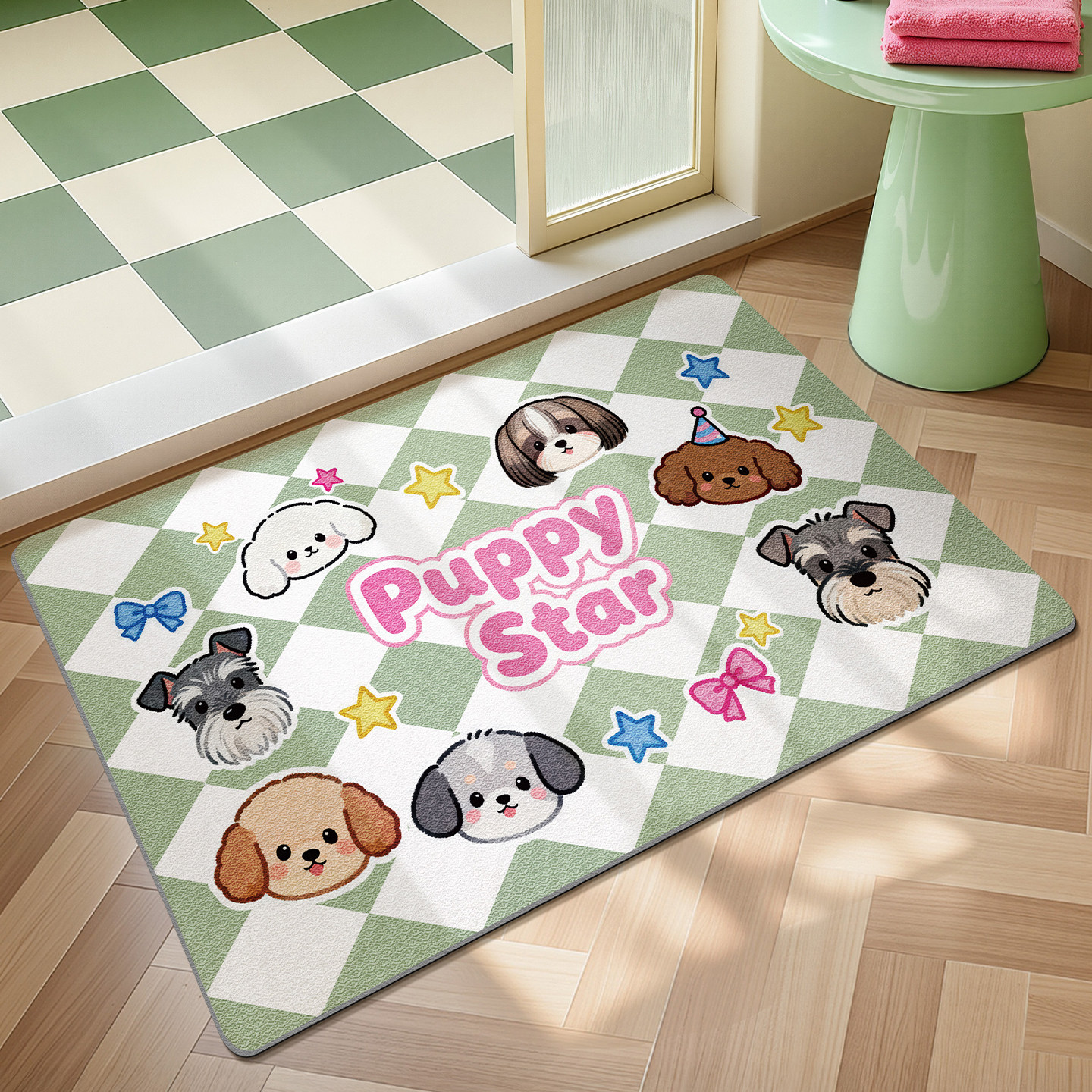 大江硅藻泥浴室吸水速干地垫家用卡通可爱厕所脚垫卫生间专用地毯,家庭/个人清洁工具,地垫,淘宝优惠券,粉丝福利购,淘宝优惠卷