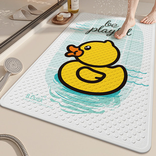 大江小黄鸭IP浴室防滑垫卫浴淋浴脚垫儿童洗澡卫生间专用防摔地垫