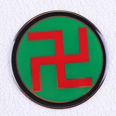 8公分黄铜万字符 太极八卦墙贴自粘 补角牌 居家新房装修公司