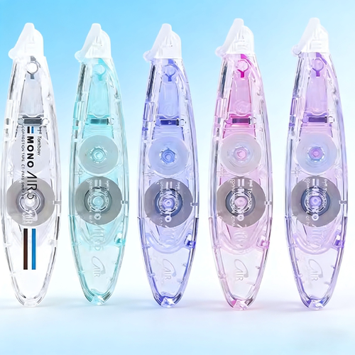 日本tombow蜻蜓透明色修正带