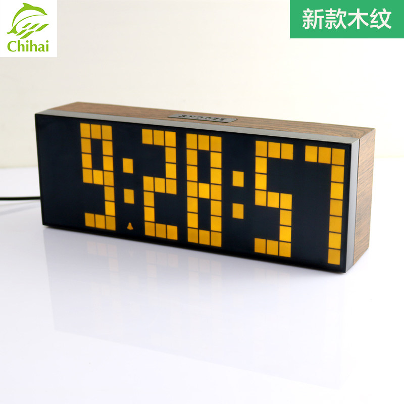 原創新品創意時尚LED鬧鍾木頭鍾 現代靜音夜光數碼電子鍾床頭時鍾在類目 家居飾品, 家居鍾飾/鬧鐘, 檯鐘/鬧鐘中 - 來自Buy2taobao.com提供專業的淘寶代購服務