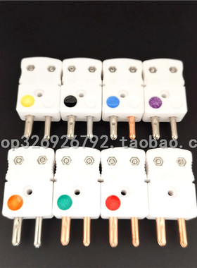 美标HACL高温K型热电偶陶瓷公母连接器NHX-K/J/T/N/E/R/S/B/C-M/F