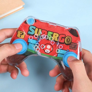 儿童怀旧手柄水机游戏机水中套圈圈宝宝幼儿园泡泡机玩具小礼品