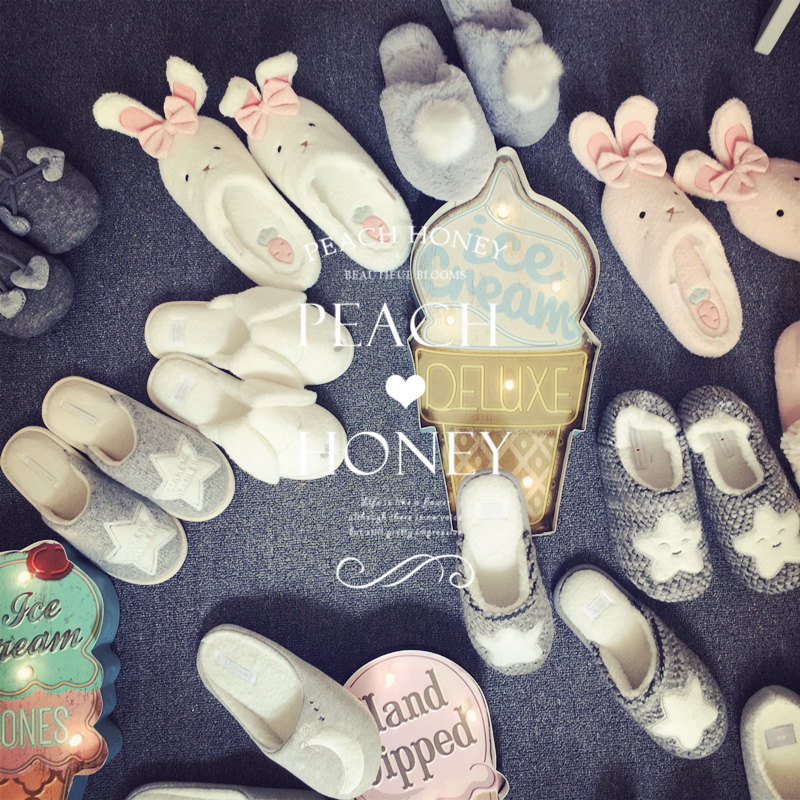 地板拖室内家居鞋情侣静音橡胶底