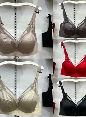 新款小胸聚拢中厚杯内衣女士AB杯无钢圈性感舒适无痕文胸罩69138
