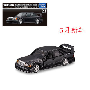 TOMY多美卡合金车黑盒TP21奔驰梅赛德斯MERCEDES190E模型收藏摆件