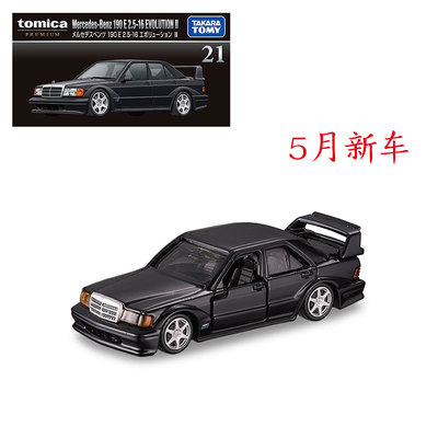 TOMY多美卡合金车黑盒TP21奔驰梅赛德斯MERCEDES190E模型收藏摆件