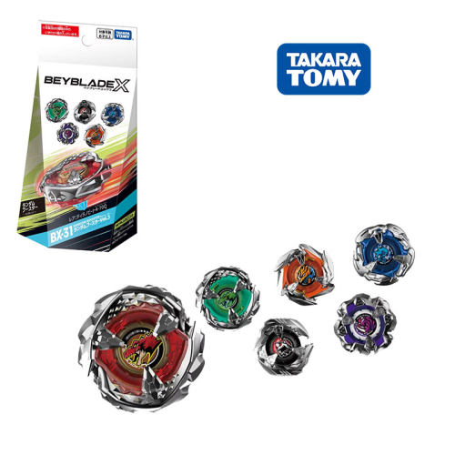 日版TOMY BEYBLADE X系列 BX-31爆旋陀螺 6款 随机包确定包 Vol.3