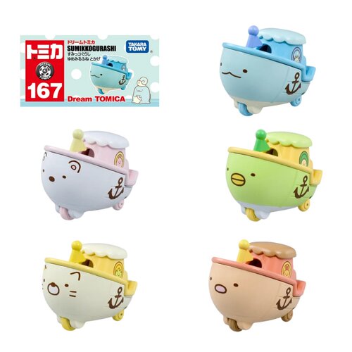 【JTFN日版】TOMY多美卡梦想9月新品167号角落生物合金梦船合金车