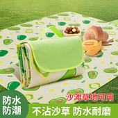 野餐垫春游防潮垫野餐布户外便携防水草野炊地垫子郊游加厚ins风