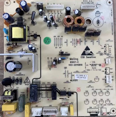 适用美菱冰箱BCD-560WEC/560WBK控制主板电脑板B1057-C B1305.4-1