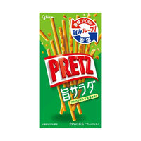 Japanese imported Glico PRETZ Grilled Chicken, scallop and soy sauce Crispy Cookies box, 55g thumbnail 3