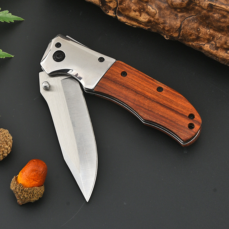 折叠刀便捷防身小刀水果刀锋利高硬度家用折刀多功能刀具开刃随身