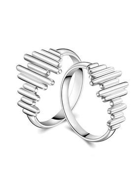 新款可以听声音的戒指锌合金声波戒指科技风高级用来表白情侣款