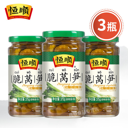脆莴笋爽口小菜恒顺品牌传统工艺