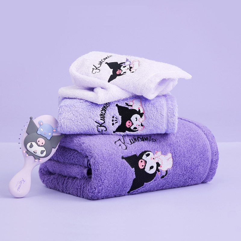 三利新疆长绒棉正版三丽鸥浴巾