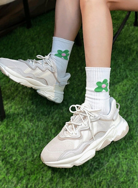 正品Adidas阿迪达斯三叶草男女厚底减震舒适休闲运动老爹鞋IG7824
