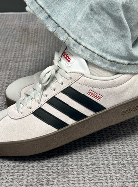 正品Adidas阿迪达斯男女T头鞋时尚百搭板鞋运动休闲德训鞋 JS3003