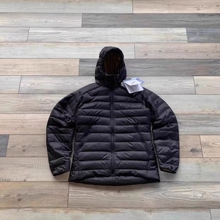 刺绣高端品牌户外排骨羽绒服秋冬季连帽保暖外套拉链运动夹克男女