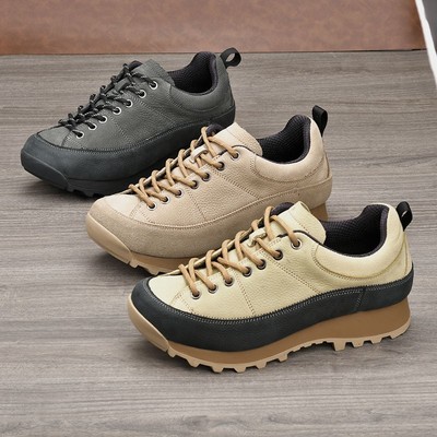 2025新款男鞋高品质城市户外鞋徒步鞋登山鞋运动旅游鞋厚底休闲鞋