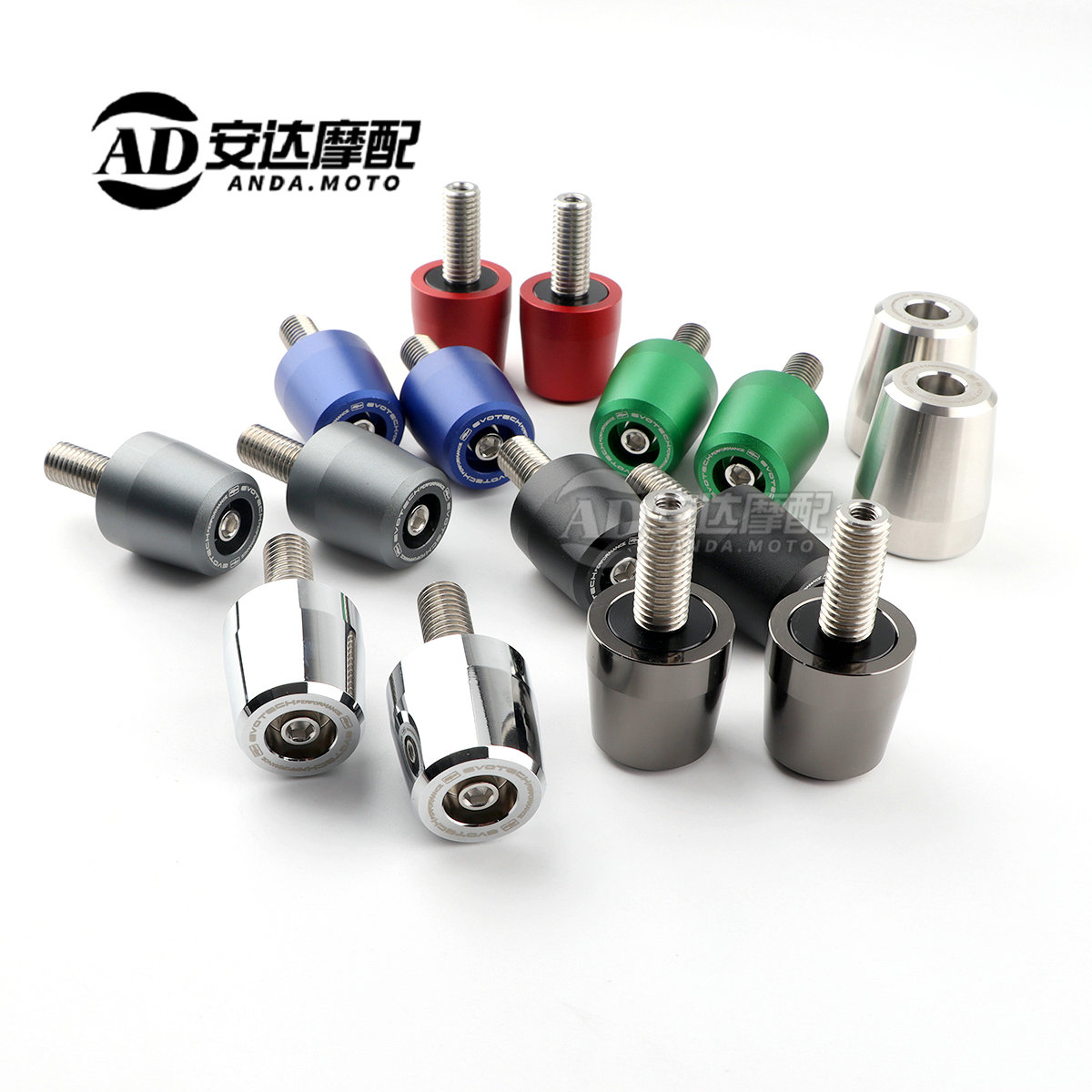 宝马C650GT加重不锈钢手把堵头