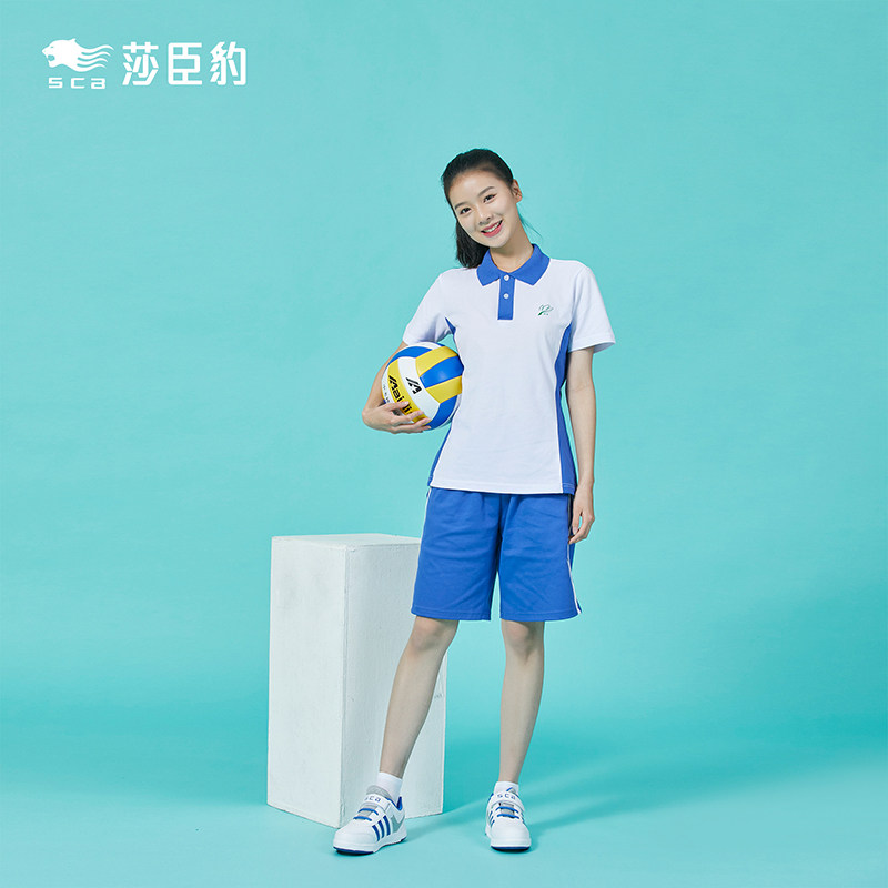 深圳校服裤初中高中学生女生夏季短袖短裤速干春秋莎臣豹运动套装