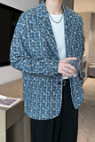 小香风休闲时尚男士单西服外套P115，男装西服，星座407-1