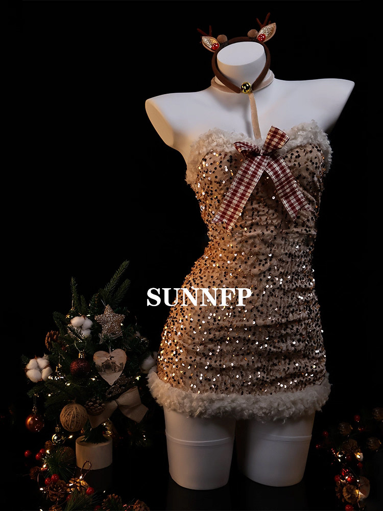 SUNNFP［圣诞礼物］性感抹内衣配件