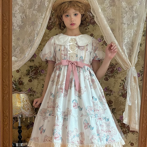 现货短袖连衣裙柠檬糖夏季凉快