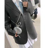 小众设计韩国迷你链条零钱口红腰包斜挎包耳机包挂饰包女2025新款