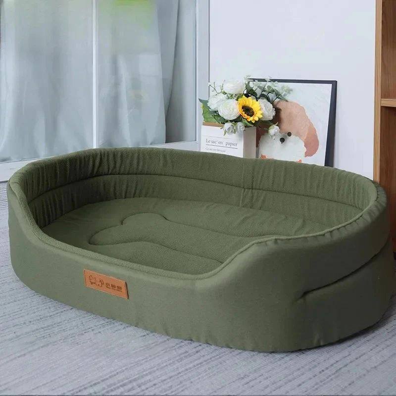 Dog Cushions Pet Bed Sofa Beds Large Dogs Fluffy Medium Blan图片