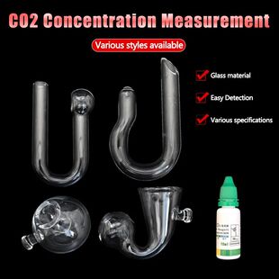 Diffuse Glass CO2 Drop Checker Aquarium Hang on CO2 Monitor