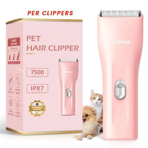 Small Dog Hair Clipper Electric Grooming Trimmer for Pets US