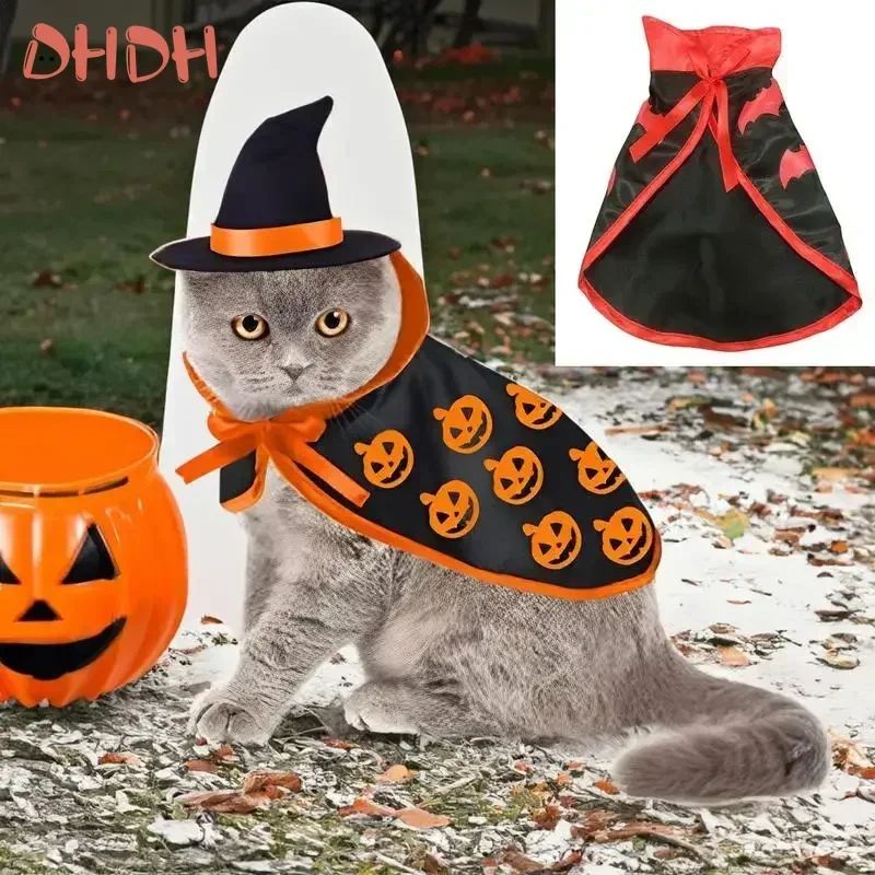 Pet Costumes For Cats Breathable Soft Halloween Cute Pet Clo