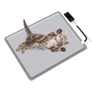 Pet Electric Blanket Winter Warming Pad Cat Dog Heated Nest