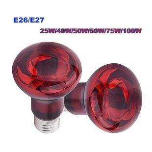Acc Glass Red Heating Lamp UVA Bulb Infrared 220V Amphibious