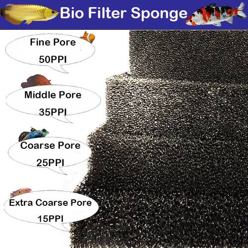 Filter Foam Sponges,Aquarium Sponge Filter Media Foam Pad Sh