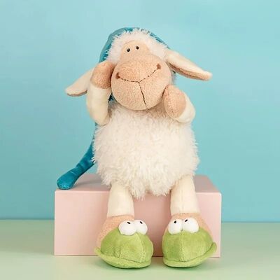1pc Cuddly Lamb Plush Toy,Soft Polyester Stuffed Animal,Inte