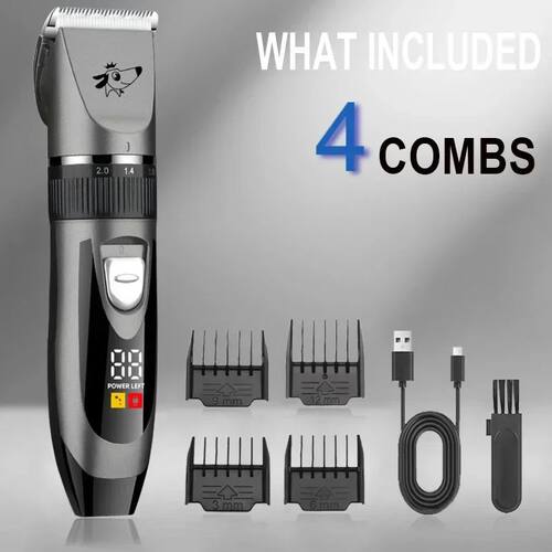 Professional Dog Hair Clipper Pet Trimmer Cat Shaver Animal