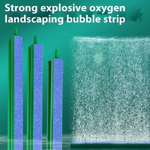 4/6/8/10Inch Air Stone Bar Bubble Diffuser Blue Bubble Relea