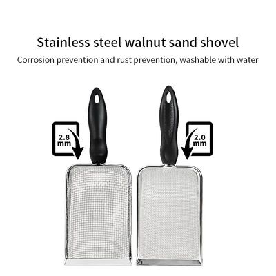 Cat Litter Shovel Stainless Steel Reptile Sand Substrate Sho