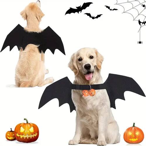 Pet Bat Wings Felt Halloween Costume Small Dog Cat Wings App