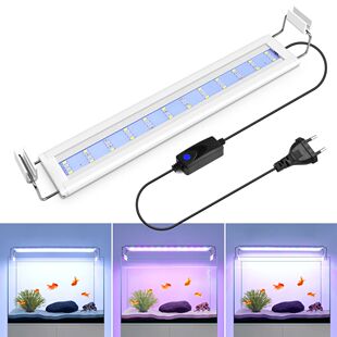 Extensible LED Fish Tank Light Color Changeable RGB Aquarium
